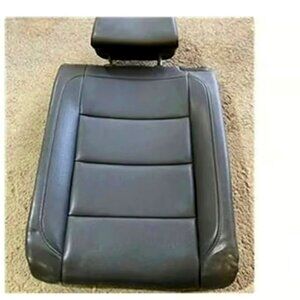 2005-2010 VOLKSWAGEN VW JETTA REAR LEFT UPPER BACK SEAT CUSHION BLACK LEATHER OE